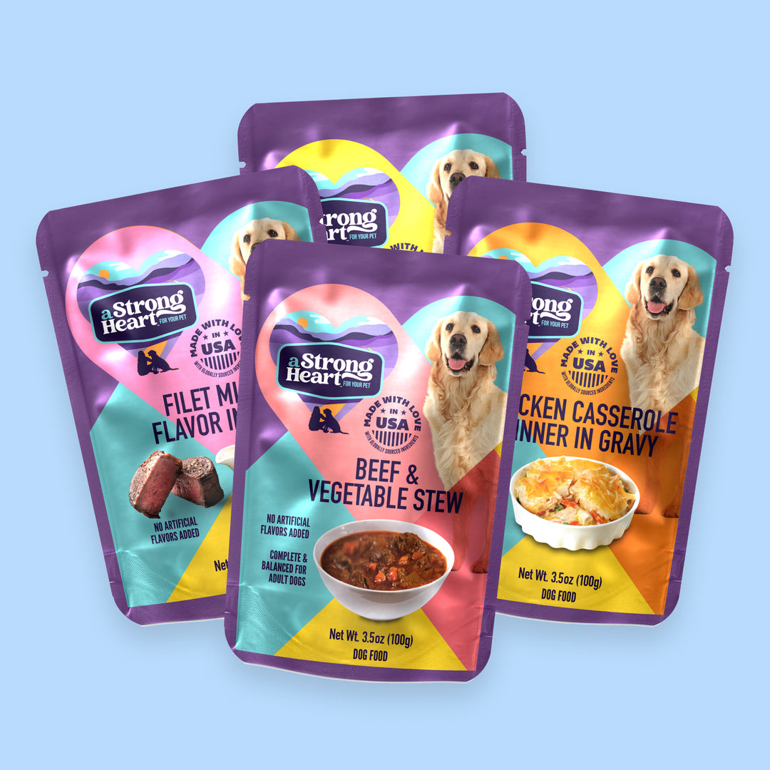 Wet Dog Food 3.5oz Pouches