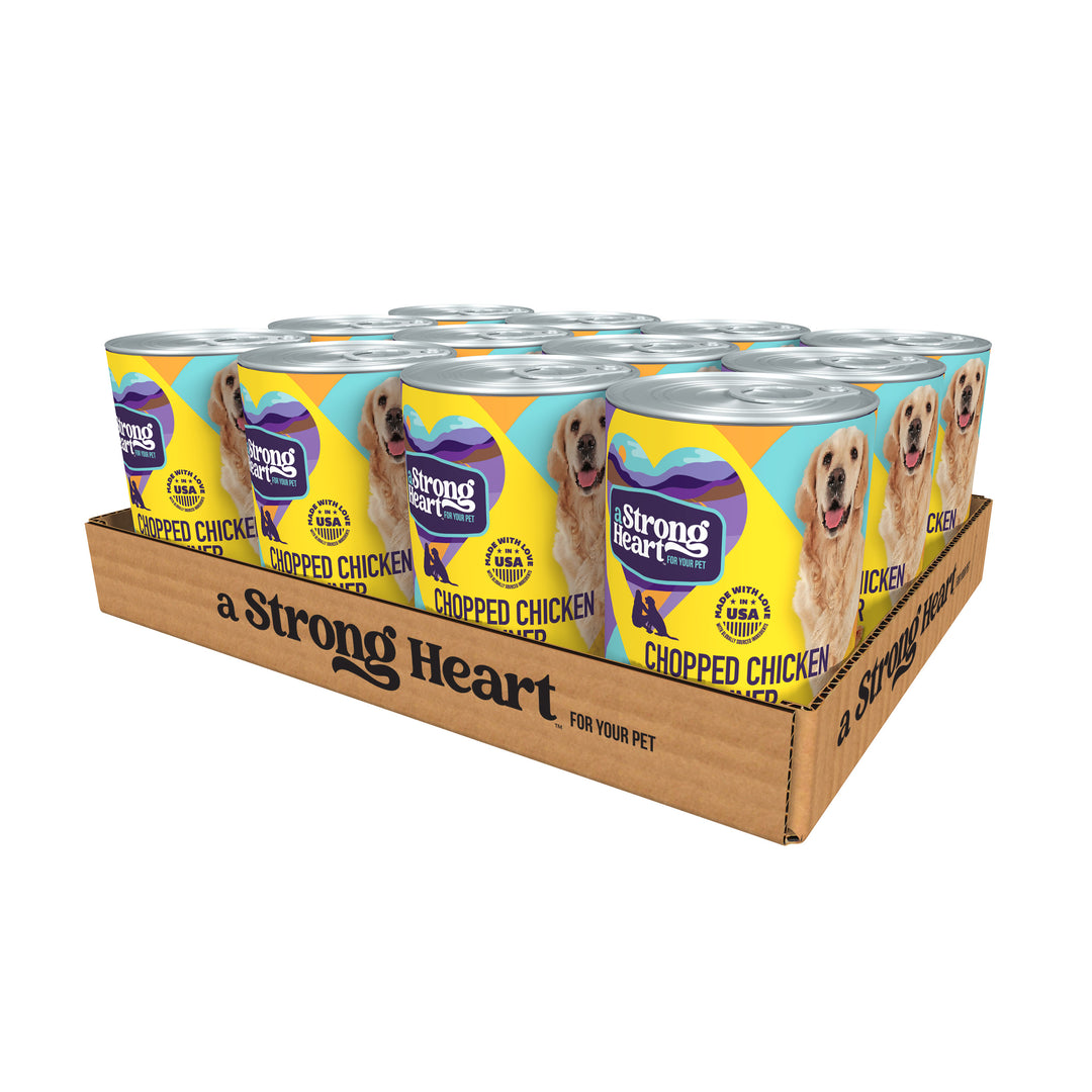 A Strong Heart – 13.2oz Chopped Chicken Dinner