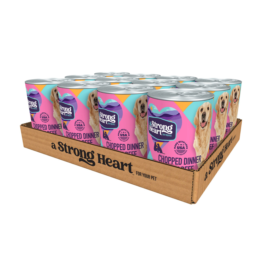 A Strong Heart – 13.2oz Chopped Dinner With Beef