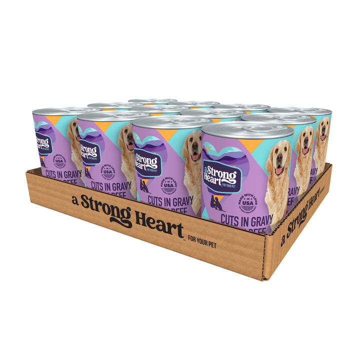 A Strong Heart – 13.2oz Cuts In Gravy With Beef