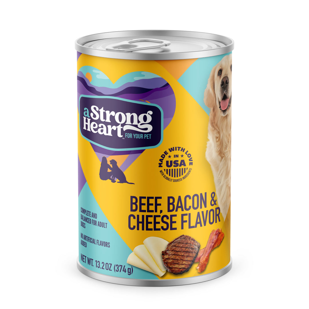 A Strong Heart – 13.2oz Beef, Bacon & Cheese Flavor