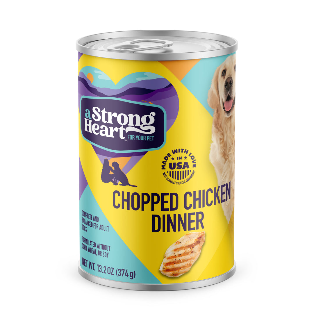 A Strong Heart – 13.2oz Chopped Chicken Dinner