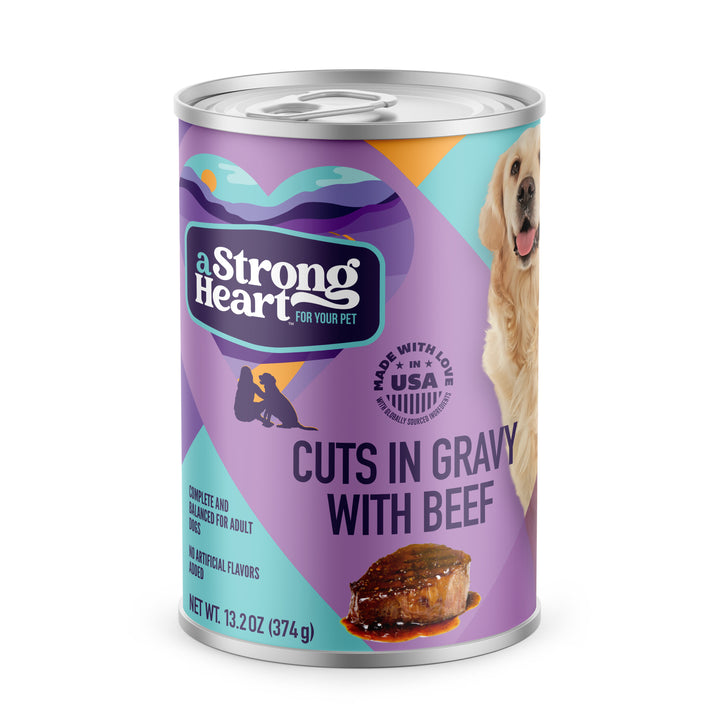 A Strong Heart – 13.2oz Cuts In Gravy With Beef