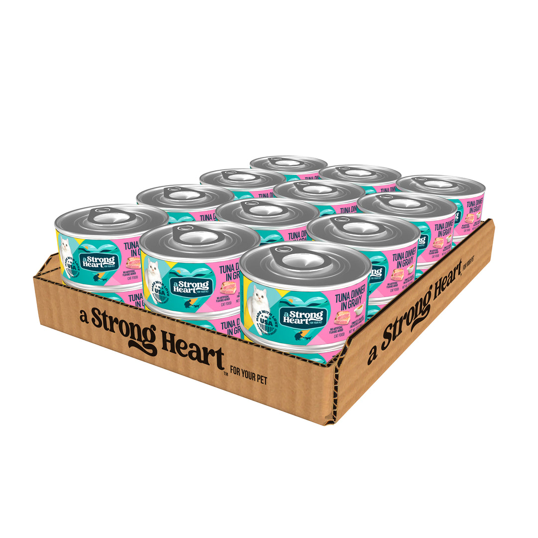 A Strong Heart – 3oz Tuna Dinner In Gravy