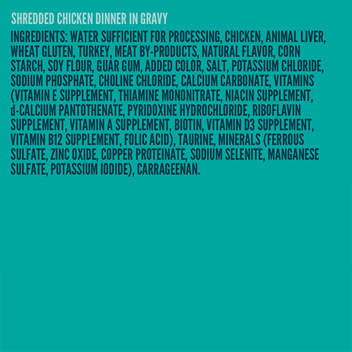 A Strong Heart – 5.5oz Shredded Chicken Dinner In Gravy