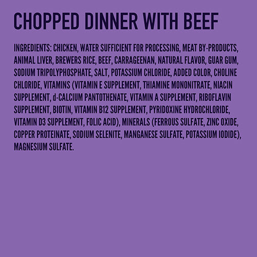 A Strong Heart – 13.2oz Chopped Dinner With Beef