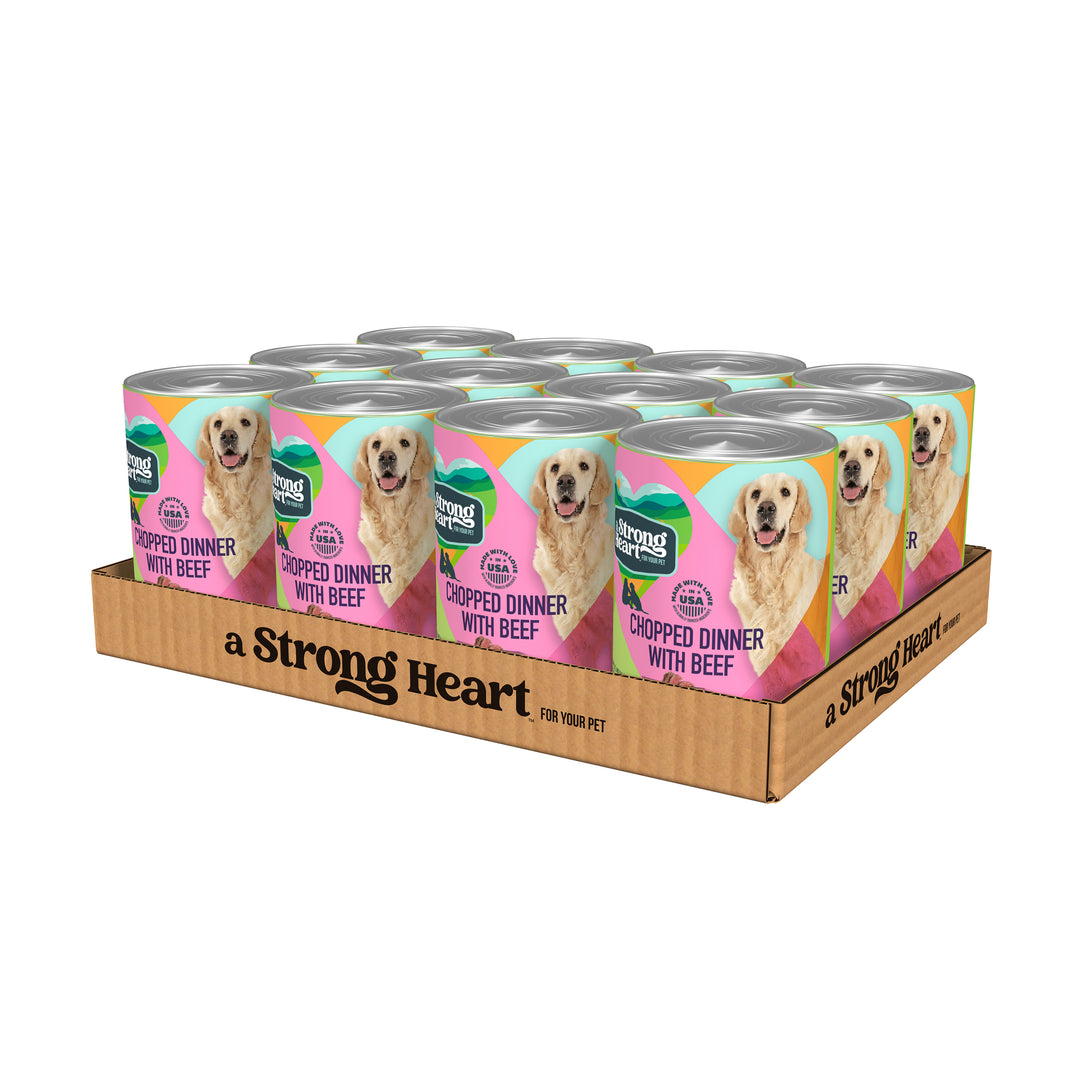 A Strong Heart - 22oz Chopped Dinner With Beef