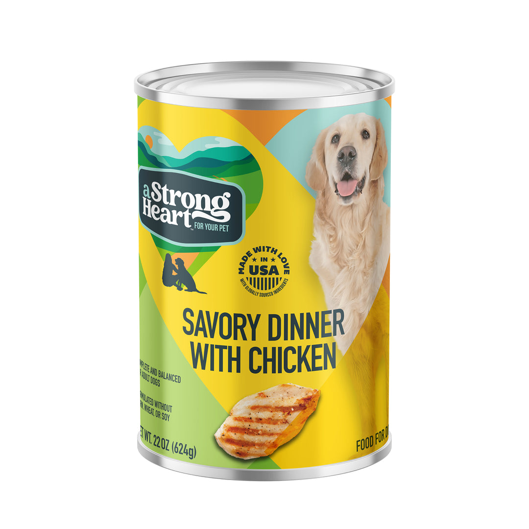 A Strong Heart - 22oz Savory Dinner With Chicken