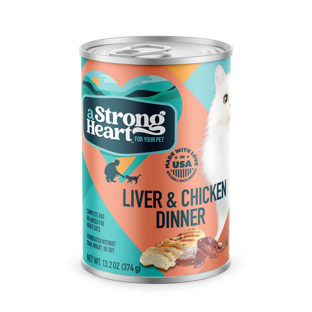 A Strong Heart – 13.2oz Liver & Chicken Dinner