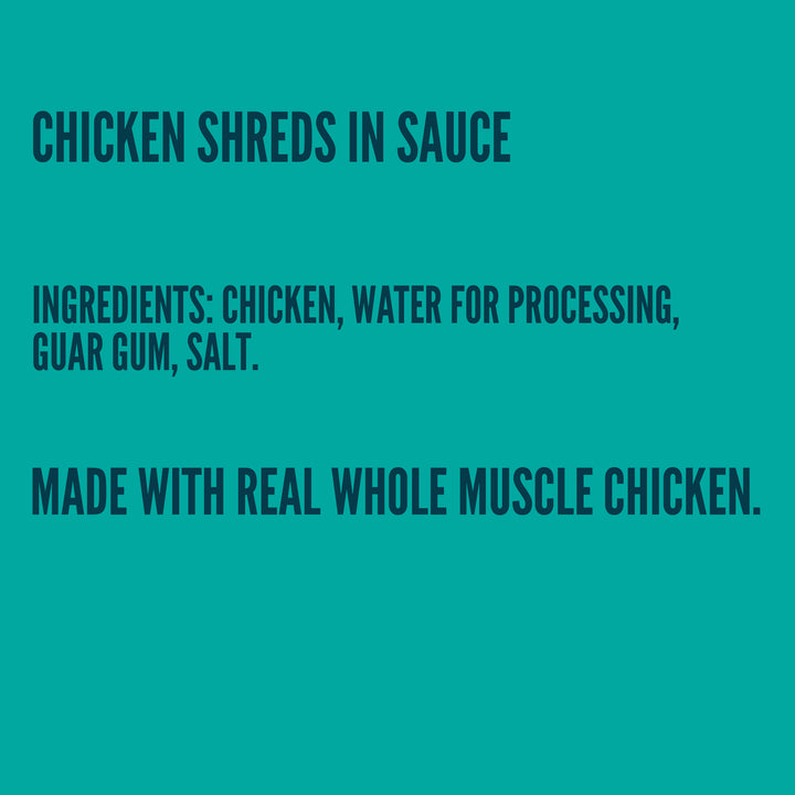 A Strong Heart – 3oz Chicken Shreds in Sauce